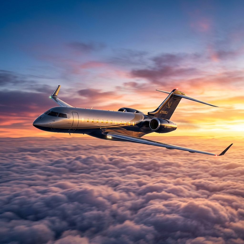 Private Jet Flying